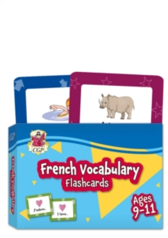 Image of French Vocabulary Flashcards for Ages 9-11 (with Free Online Audio) Hardback