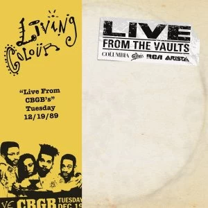 Image of Living Colour - Live From Cbgbs Vinyl