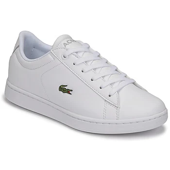 Image of Lacoste CARNABY EVO BL 21 1 SUJ boys's Childrens Shoes Trainers in White kid,4,5,5.5,2.5 kid