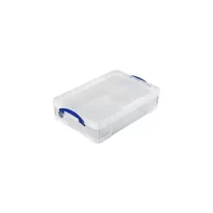 Image of REALLY USEFUL stacking container, with lid, capacity 24.5 l, LxWxH 600 x 400 x 155 mm, pack of 2