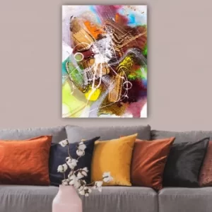 Image of 394573987_70100 Multicolor Decorative Canvas Painting