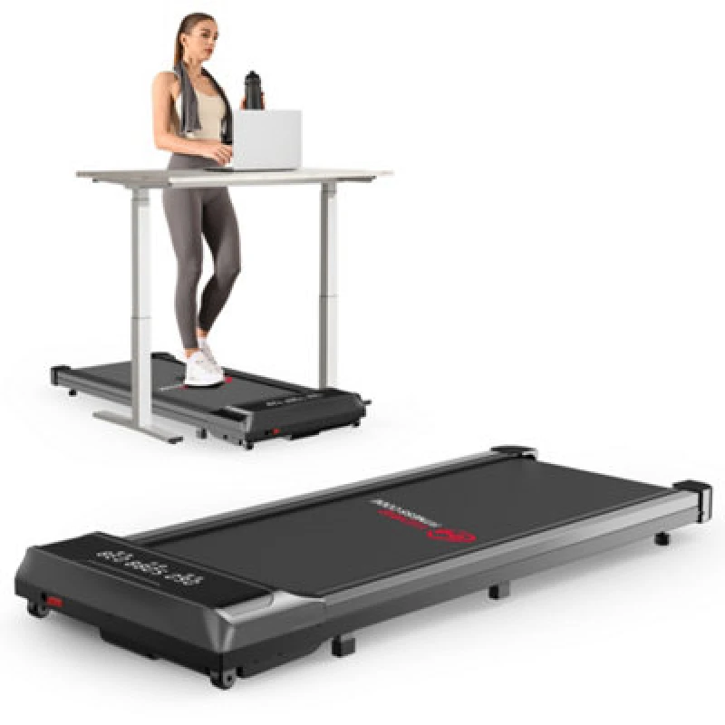 Image of Rattantree Brushless Motor Treadmill- Super Large LED Display, Quiet Motor, and Shock Absorption for Home Fitness Black unisex