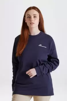 Image of Cotton-Blend 'Holmes' Long Sleeve T-Shirt