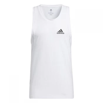 Image of adidas HEAT. RDY Warrior Woven Tank Top Mens - White