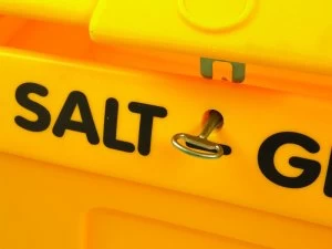 Image of Salt/grit Bin C/w Lock Ylw 200l 317063