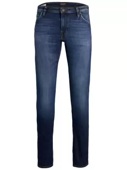 Image of JACK & JONES Glenn Felix Am 566 Lid Slim Fit Jeans Men Blue
