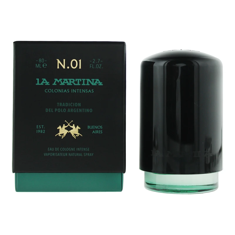 Image of La Martina Alpha Woods Intense Eau De Cologne 80ml