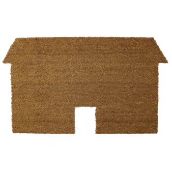 Image of Astley Home Shaped Coir Mat