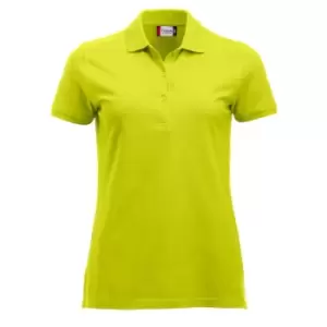 Image of Clique Womens/Ladies Marion Polo Shirt (M) (Visibility Green)