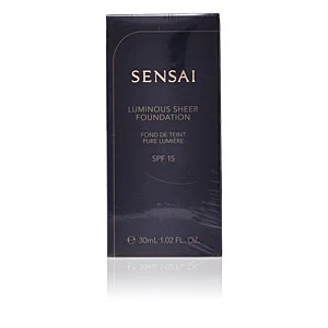 Image of SENSAI luminous sheer foundation SPF15 #103-sand beige