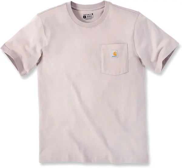 Image of Carhartt Relaxed Fit Heavyweight K87 Pocket T-Shirt, grey-beige, Size XL