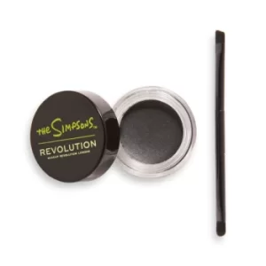 Image of The Simpsons Makeup Revolution Gruesome Gel Liner "The Raven Bart"