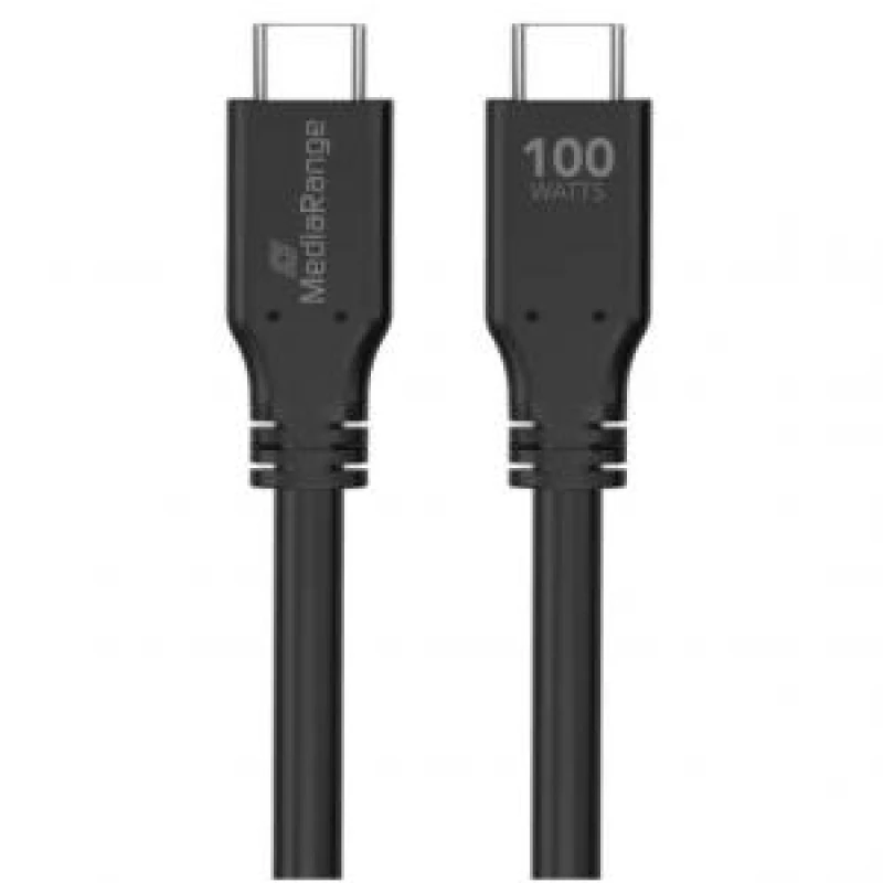 Image of Mediarange USB Type-C Charge and Sync Cable with E-Mark Chip USB 3.2 Gen 1X2 3m MRCS218