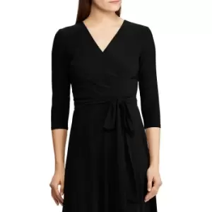 Image of Carlyna Wrapover Midi Dress