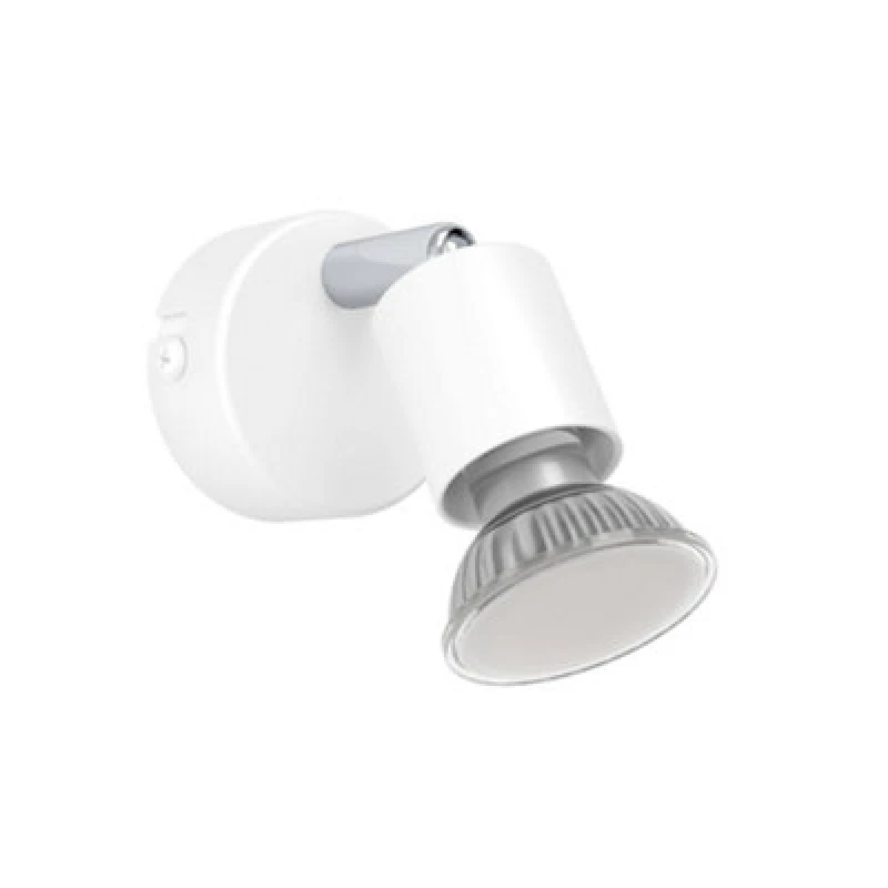 Image of Eglo Essentials Stecci-e White Adjustable Semi Flush Spotlight White