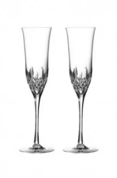 Image of Waterford Lismore Essence Champagne Flute Set of 2