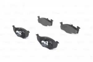Image of Bosch 0986494005 Brake Pad Set Disc Brake Front Axle