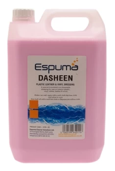 Image of Dasheen Plastic, Leather & Vinyl Dressing SemiMatt Finish 5 Litre 072005 ESPUMA