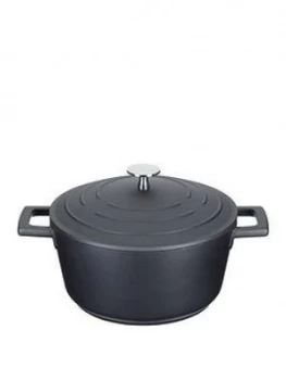 Image of Masterclass Cast Aluminium 20 Cm Casserole Dish With Lid