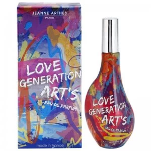 Image of Jeanne Arthes Love Generation Arts Eau de Parfum For Her 60ml