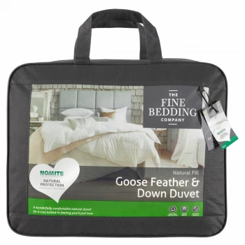 Image of The Fine Bedding Company Goose Feather & Down Duvet Double