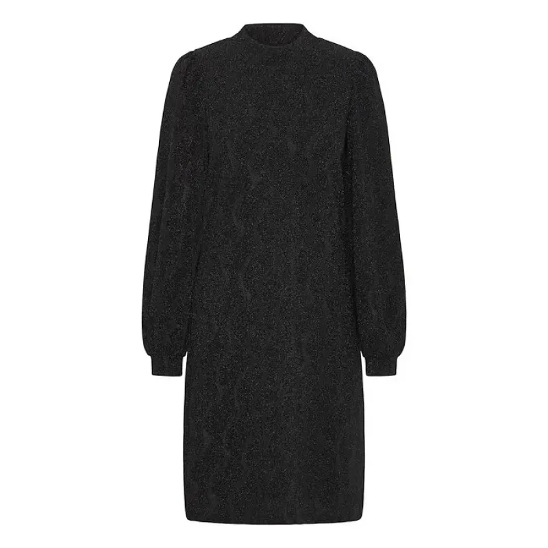 Image of fransa Womens sweater dress fransa Avalon 1 Noir Female L