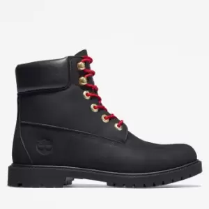 Image of Timberland Heritage 6" Boot For Her In Black Black, Size 7.5