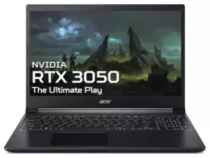 Image of Acer Aspire 7 15.6" R5 8GB 512GB RTX3050 Gaming Laptop