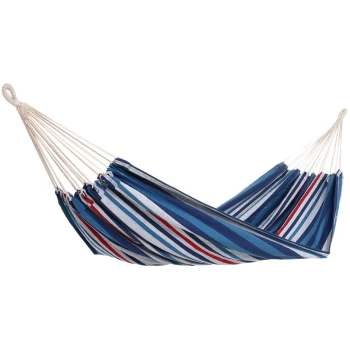 Image of Detex - Hammock Outdoor Garden 300kg Hanging Camping Swinging Travel Bed Patio Furniture Blue