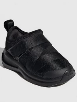 Image of Adidas Fortarun X Infant Trainer - Black White