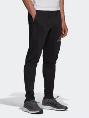Image of adidas Essentials Logo Joggers, Black, Size S, Men