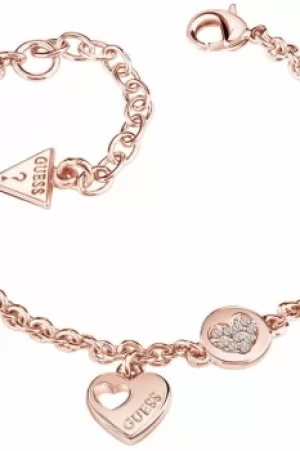 Image of Guess Jewellery Heart Devotion Bracelet JEWEL UBB82059-L