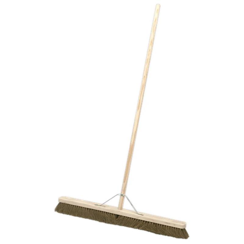 Image of Sealey Broom 36"(900mm) Soft Bristle
