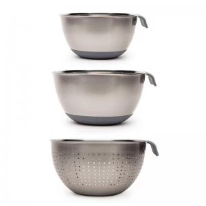 Image of Haden Perth Colander and 2 Piece Mixing Bowl Set