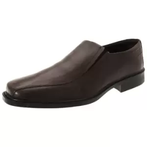 Image of Roamers Mens Superlite Twin Gusset Leather Shoes (8 UK) (Black)