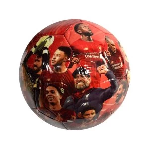 Image of Liverpool Champions Player Ball Size 5