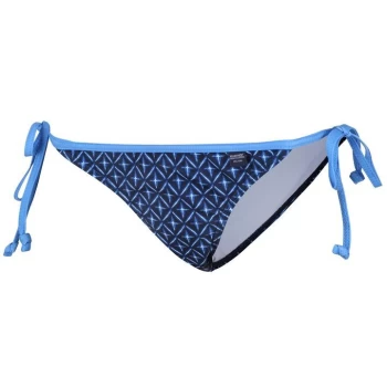 Image of Regatta Aceana String Bikini Birefs - Navy Tile