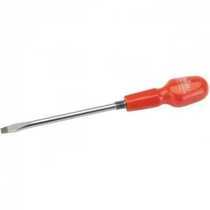 Image of Draper 8mm x 150mm Plain Slot Flared Tip Cabinet Pattern Screwdriver (Sold Loose)