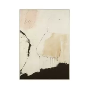 Image of Premier Housewares Astratto Natural Pink/Classic Wall Art