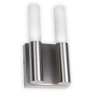 Image of 2 Light Outdoor Modern Wall Light Aluminum