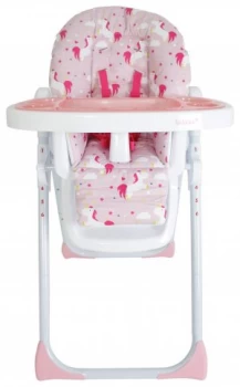 Image of My Babiie MBHC8 Katie Piper Highchair Unicorns