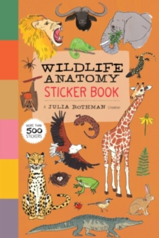 Image of Wildlife Anatomy Sticker Book : A Julia Rothman Creation: More Than 500 Stickers Paperback / softback