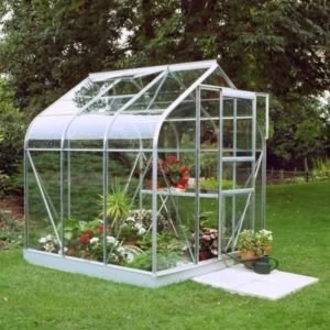 Image of BQ Metal 6x6 Toughened safety glass greenhouse