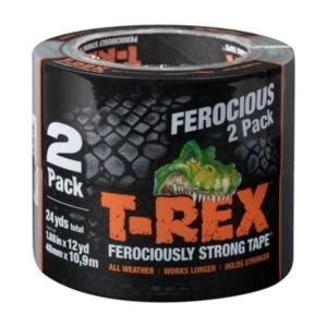 Image of T Rex Duct Tape L10.9M W48mm Pack of 2