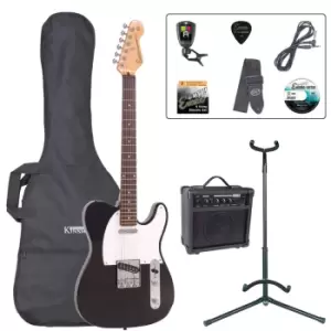 Image of Encore E2 Electric Guitar Outfit - Gloss Black