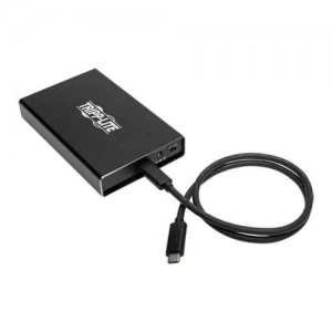 Image of Tripp Lite USB 3.1 Gen 2 10 Gbps SATA SSD HDD to USB C Enclosure Adapt