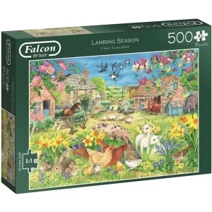 Image of Falcon Lambing Season Jigsaw Puzzle - 500XL Pieces