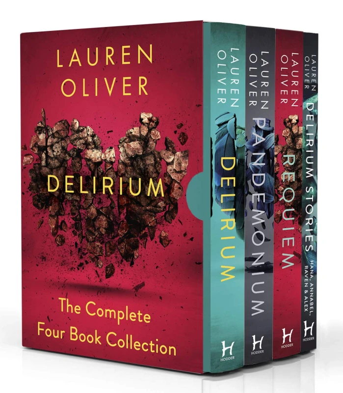 Image of Delirium Series Complete 4-Book Box Set by Lauren Oliver Lauren Oliver Books
