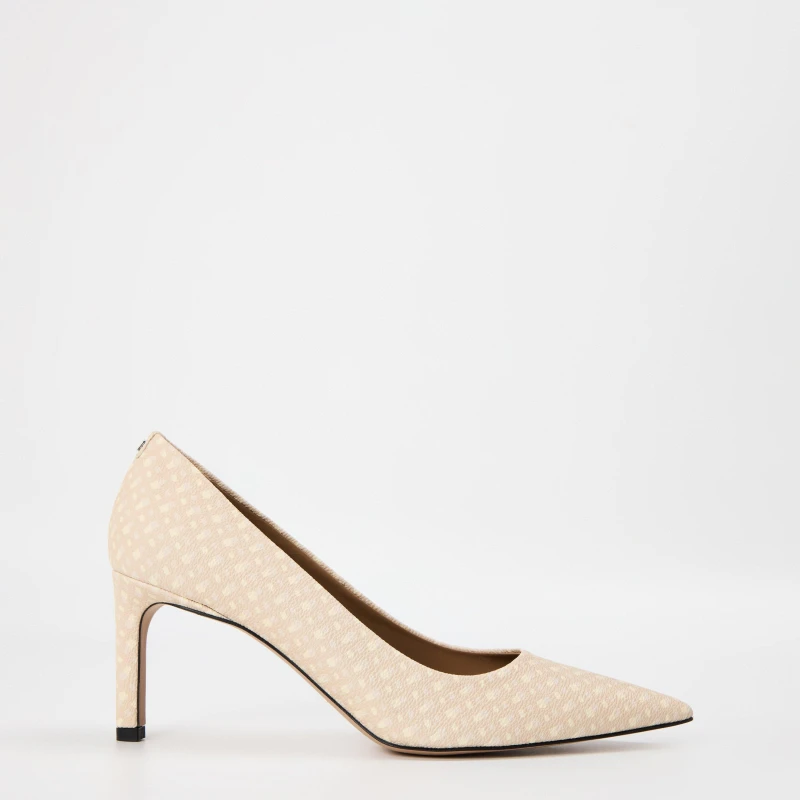 Image of Boss Womens Janet Pump Derby Shoes Light Beige female 8 (41)