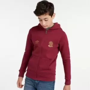 Image of Umbro RFU 150 OTH Hoodie Junior Boys - Red